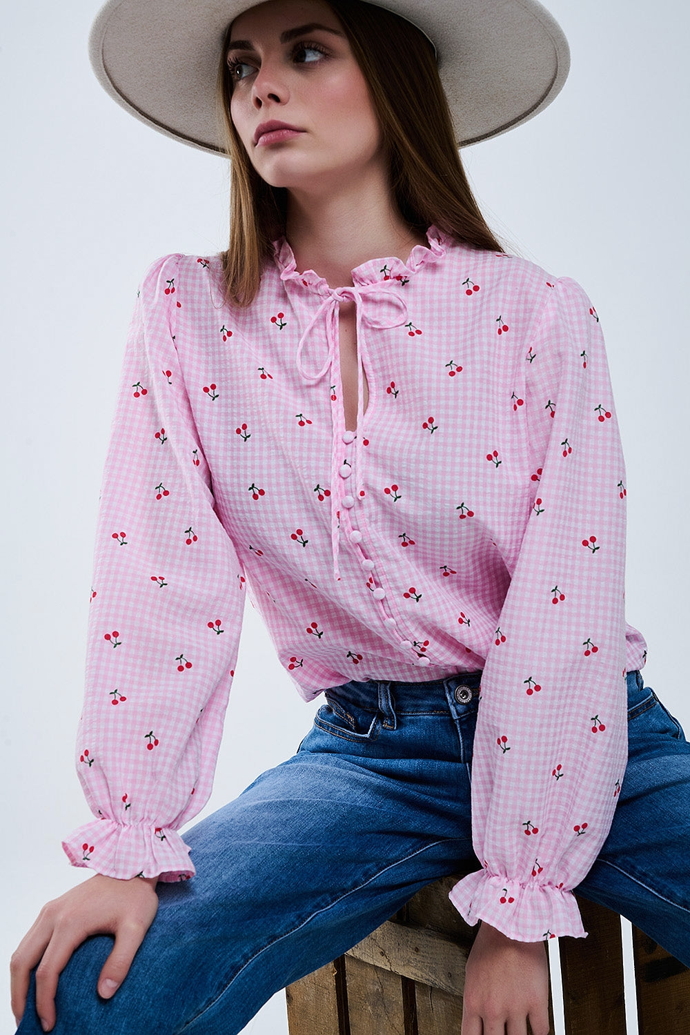 Blusa Cerejas