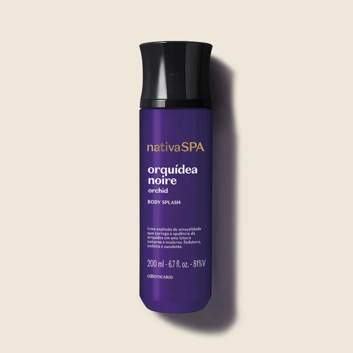 Body Splash Nativa Spa Orquídea Noire, 200ml