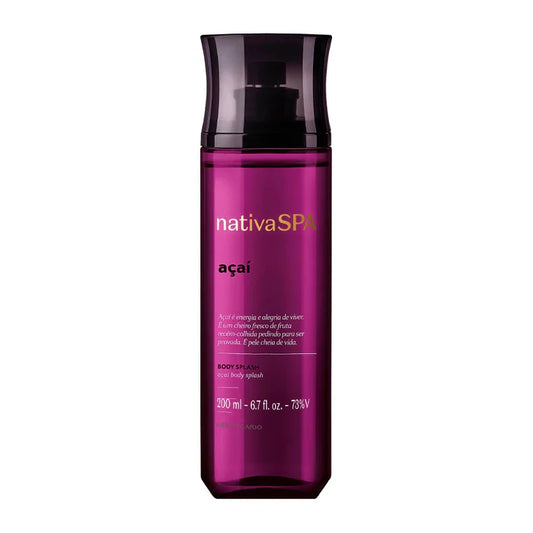 Body Splash Nativa Spa Açaí, 200 ml