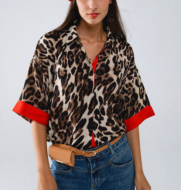 Camisa Leopardo