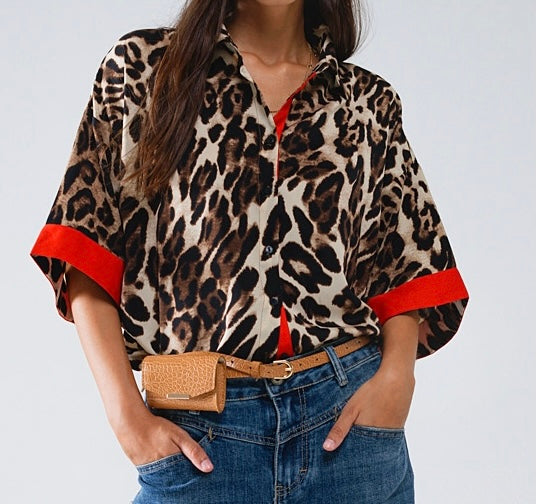 Camisa Leopardo