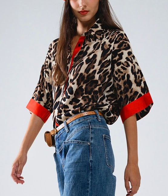 Camisa Leopardo