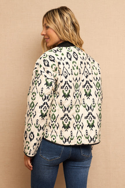 Casaco Estampado