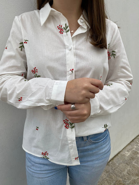 Camisa Bordada