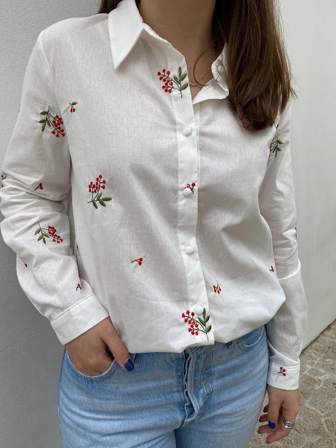 Camisa Bordada