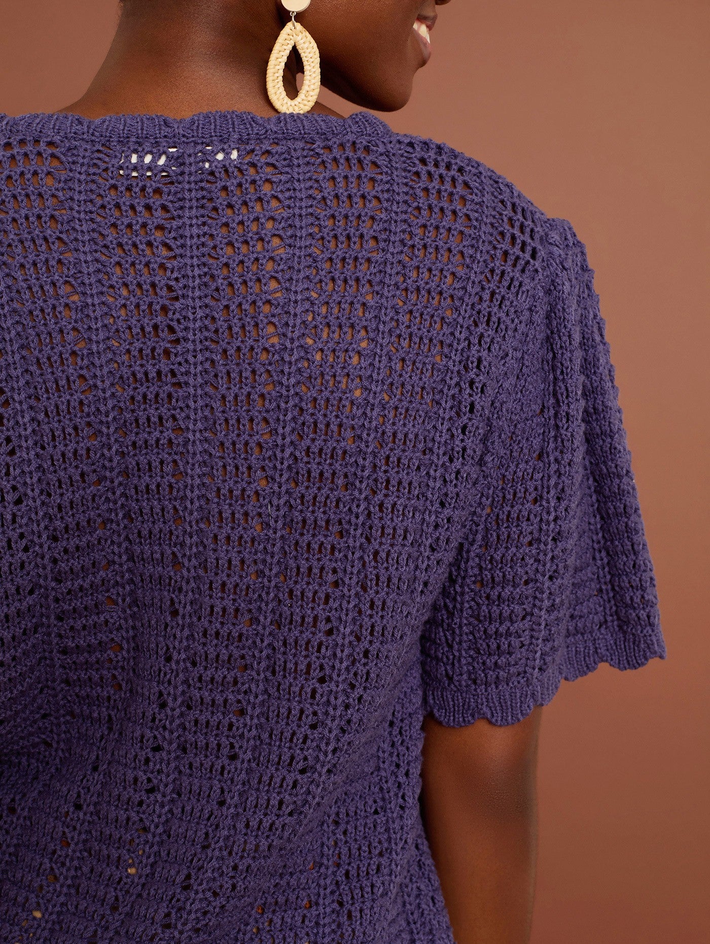 Camisola Em Crochê