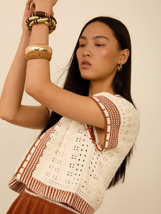 Casaco De Malha Curto