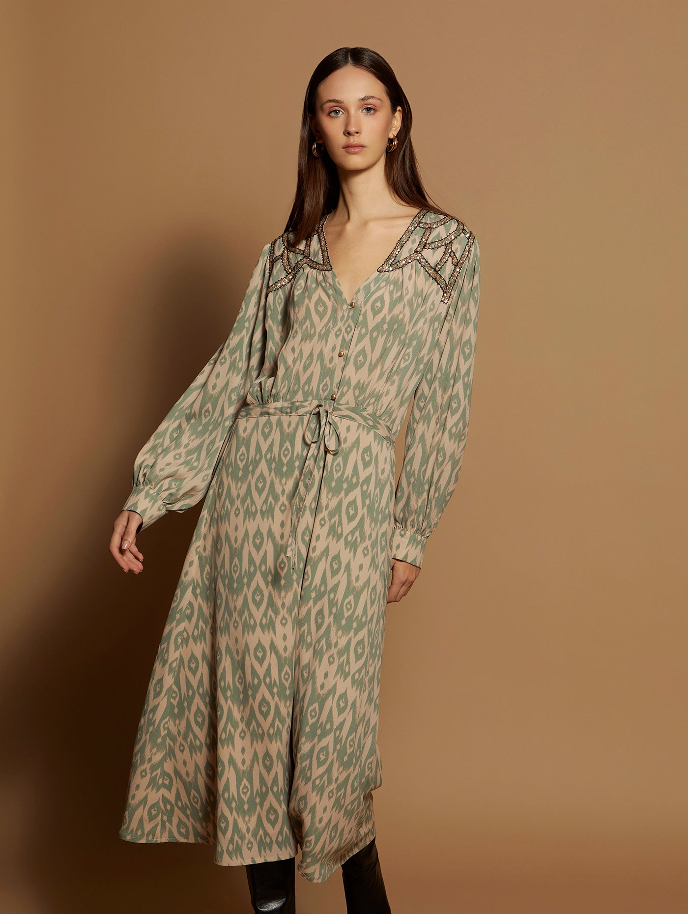 Vestido Ikat