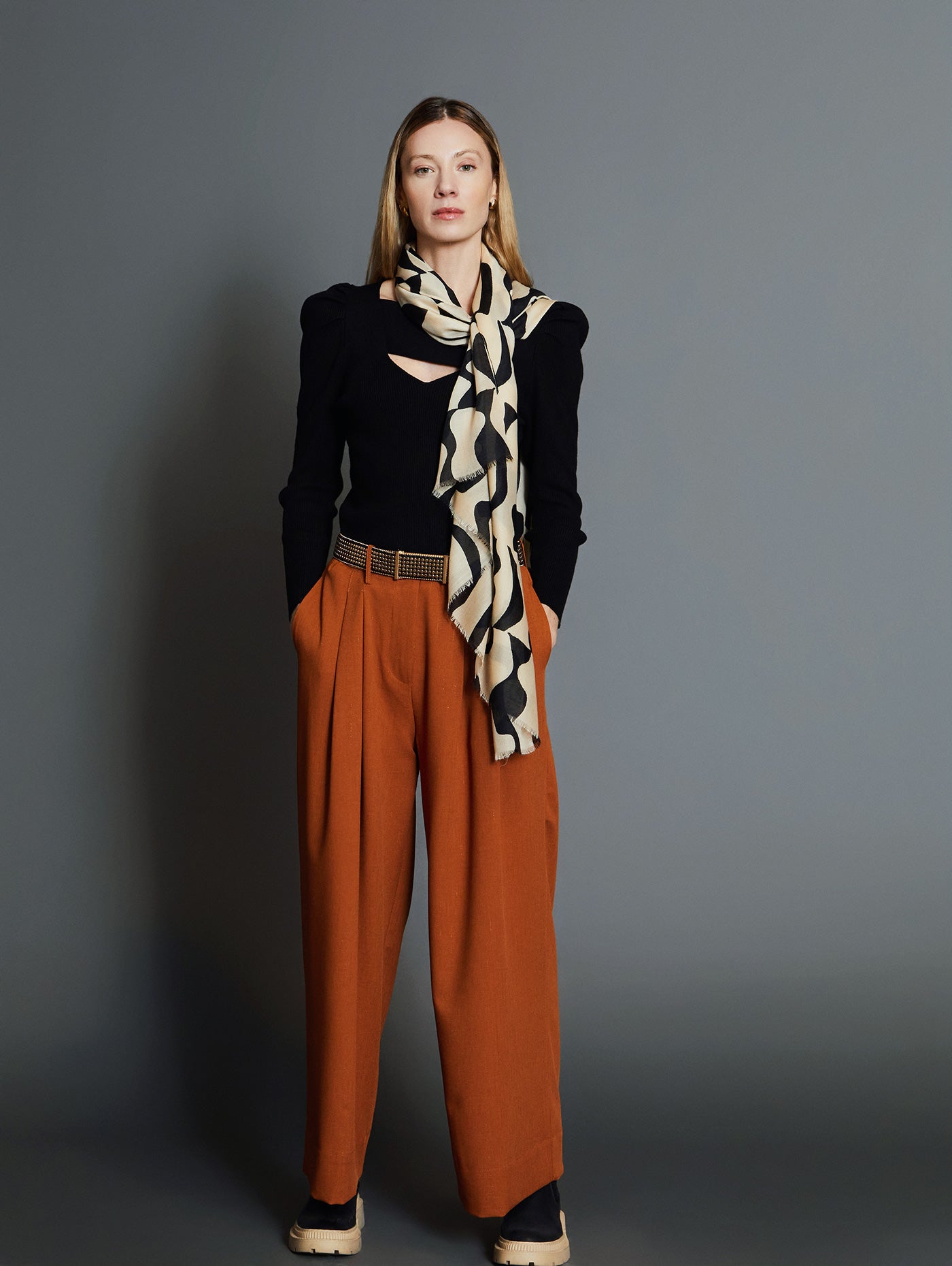 Calças Lurex