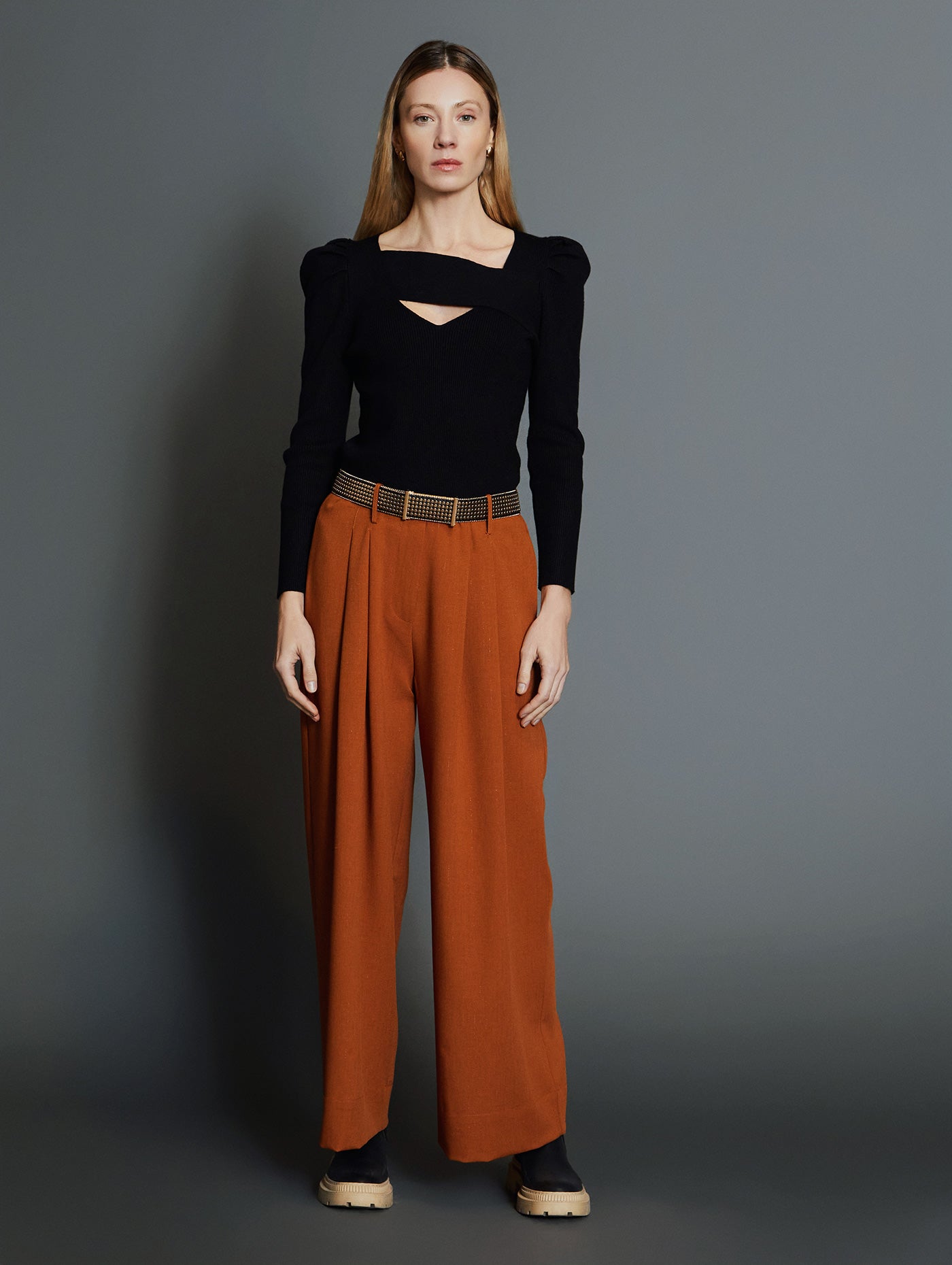 Calças Lurex