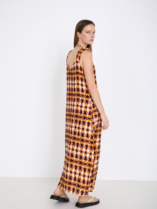 Vestido Midi Estampado