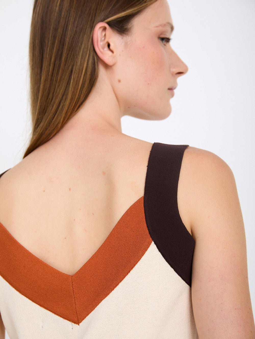 Top De Malha Com Intársia