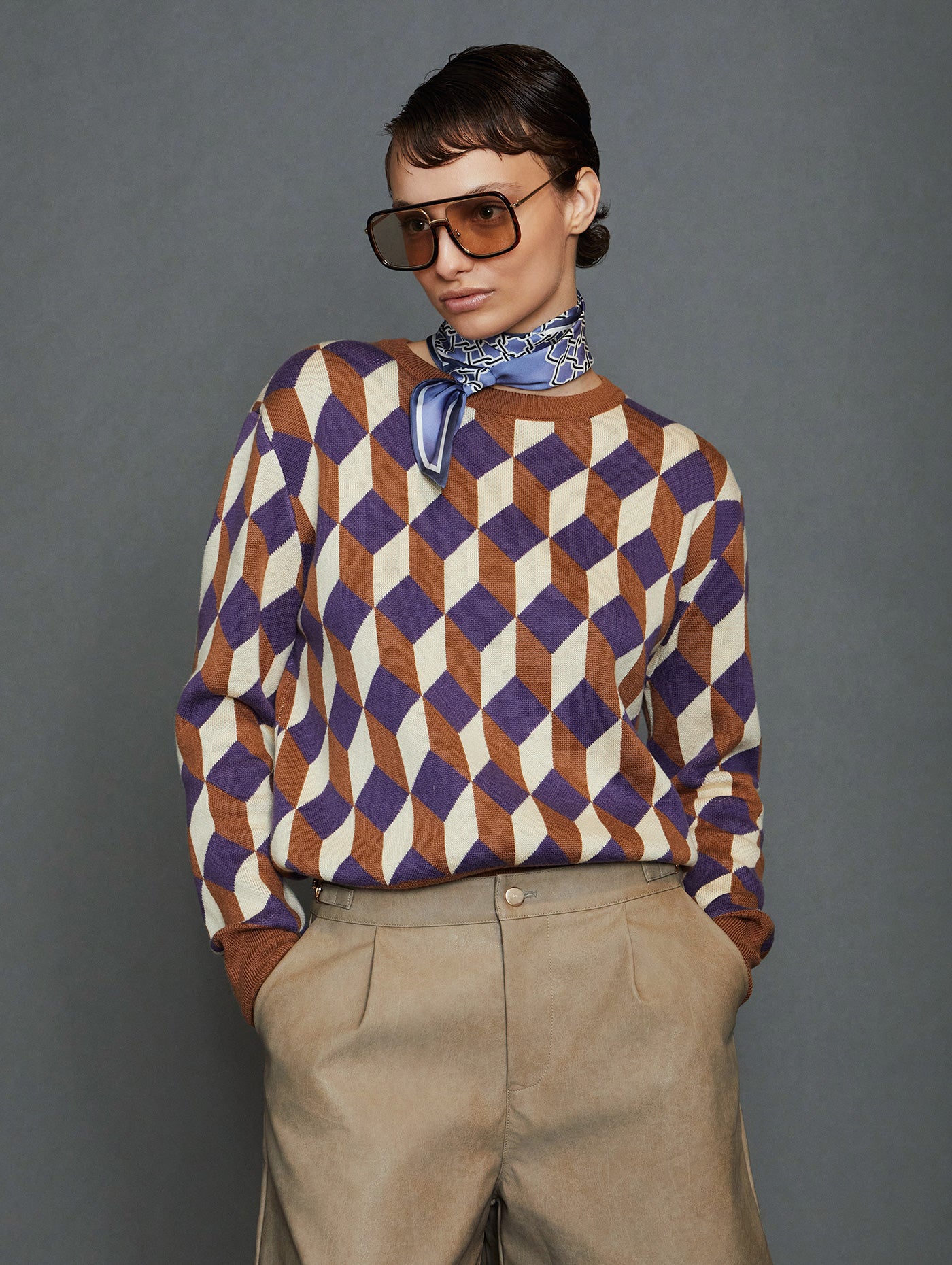 Camisola Jacquard
