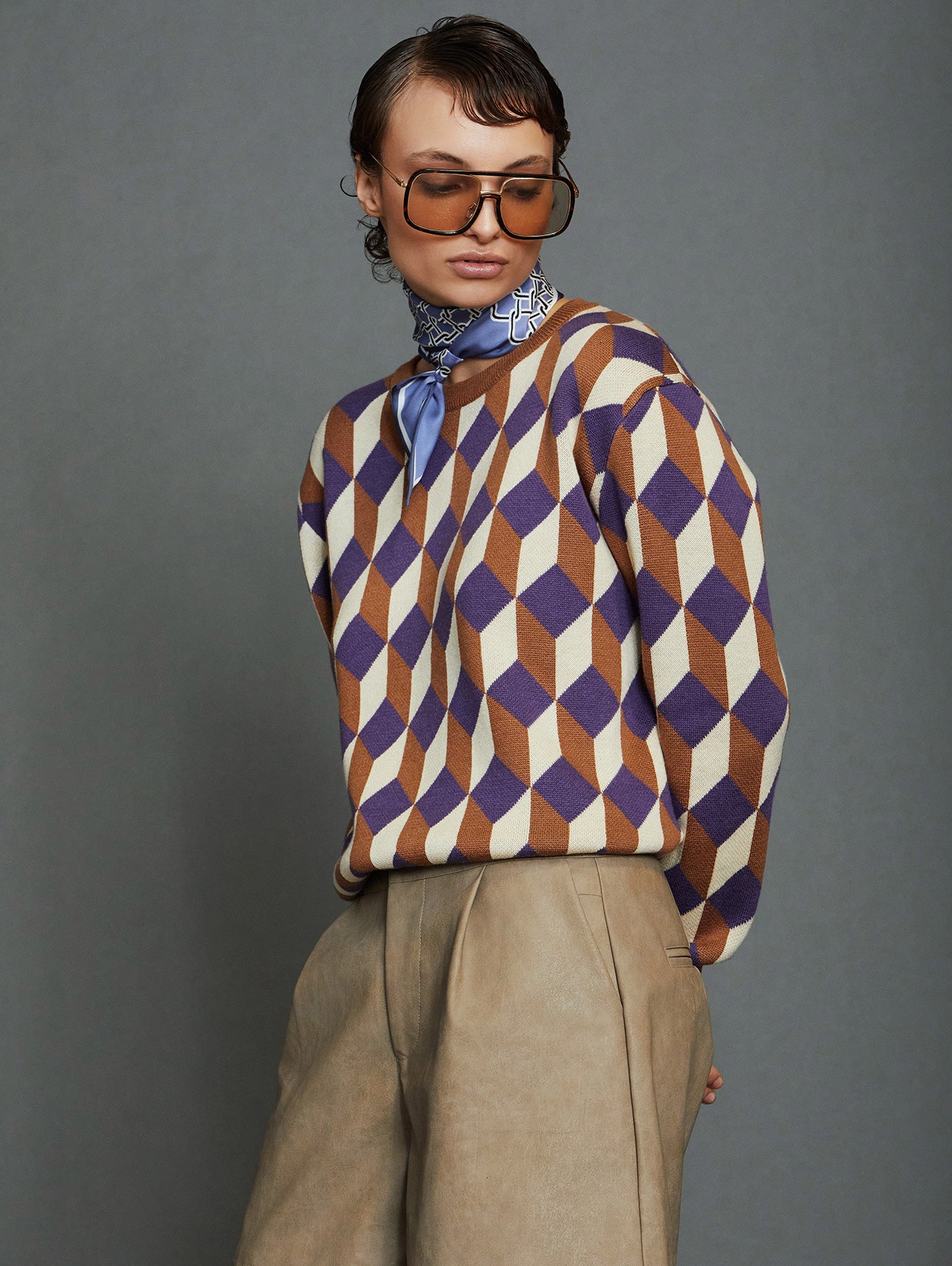 Camisola Jacquard