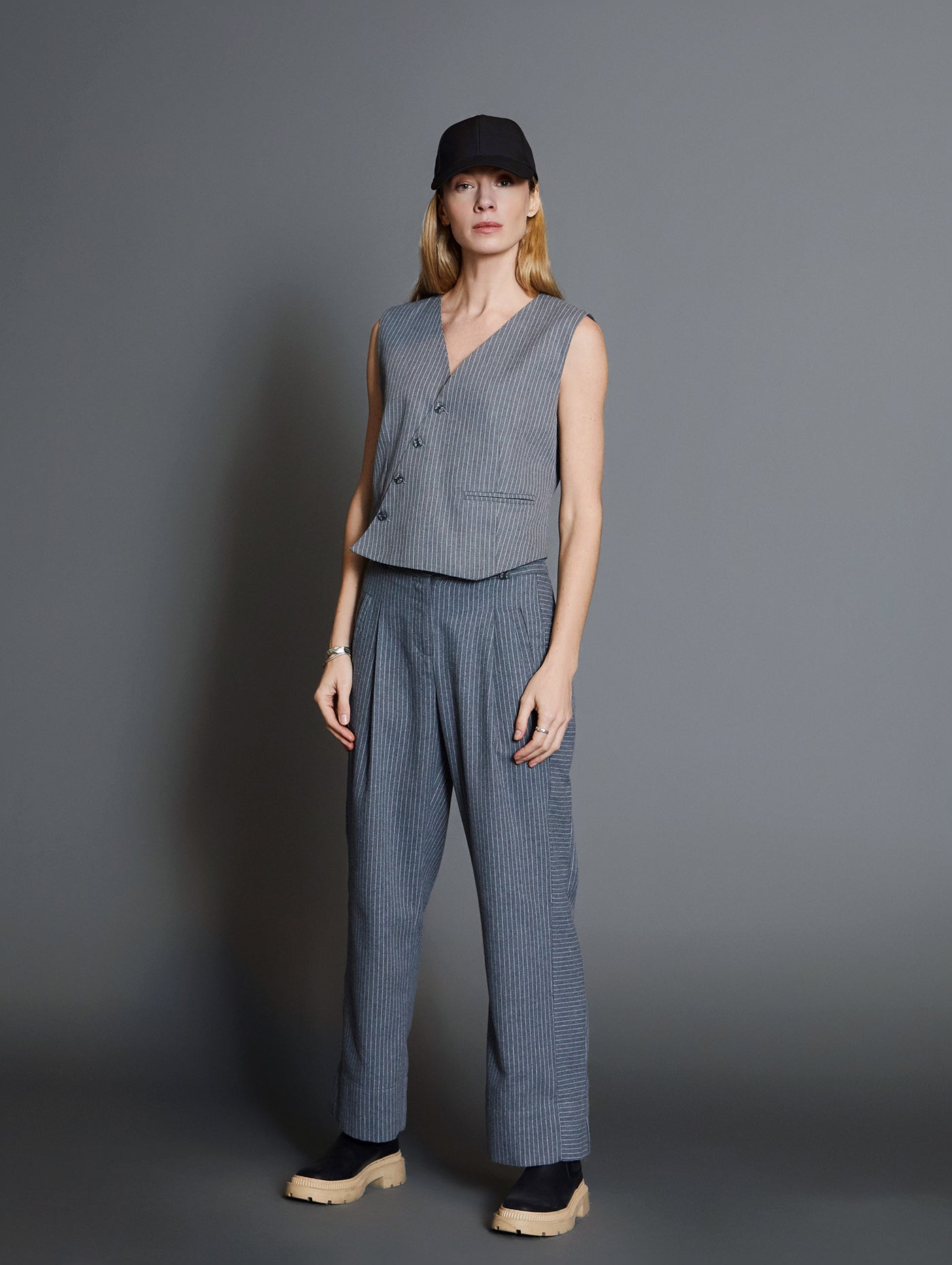 Pantalones a rayas
