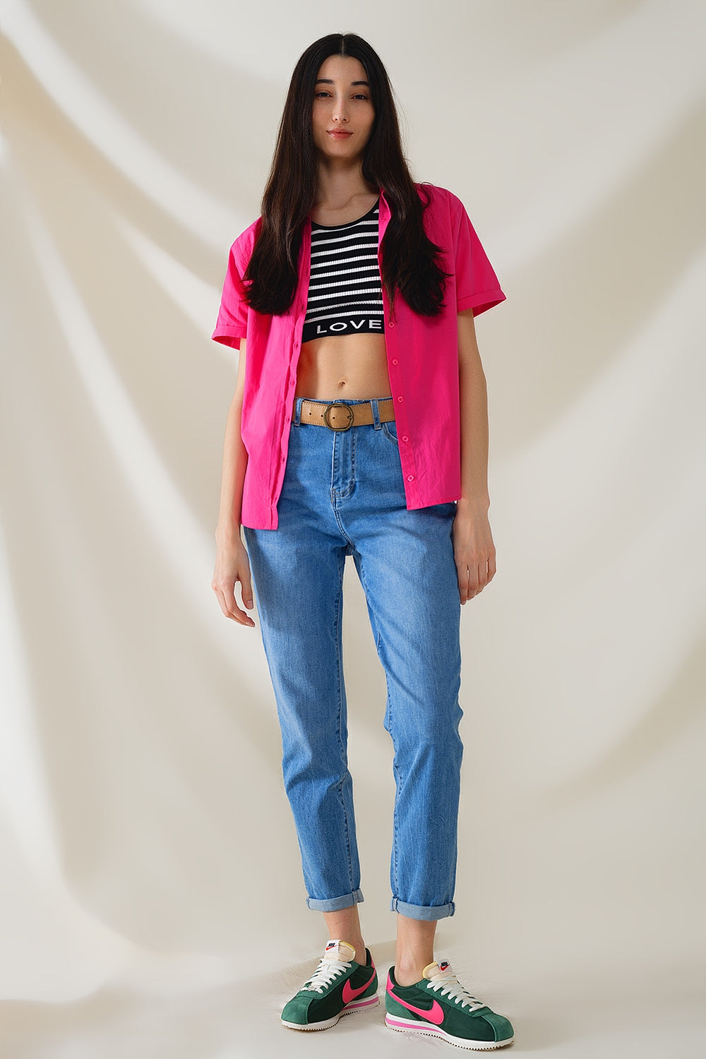 Vaqueros Mom Fit