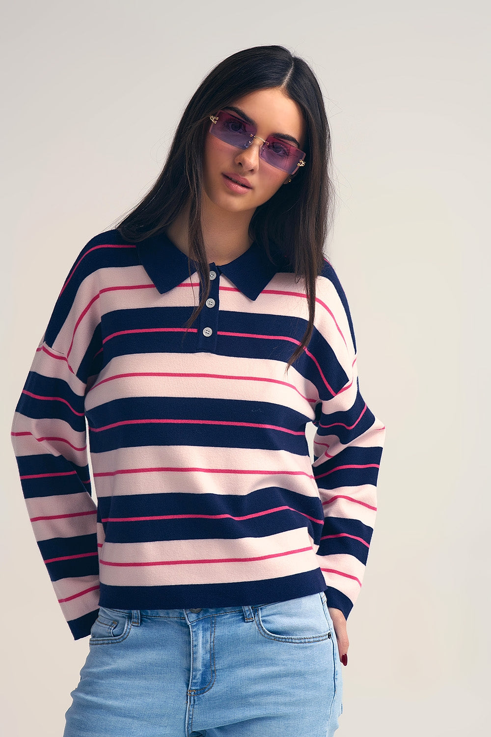Polo De Malha Riscas